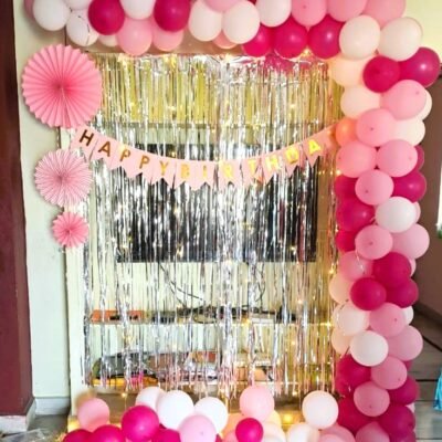 Baby Girl Pink Bliss Balloon Decor