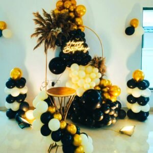 Birthday Luxe Trio Balloon Decor