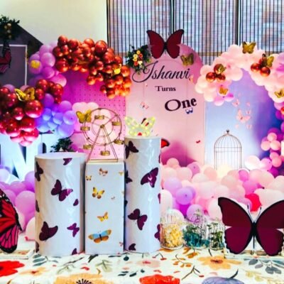 Butterfly Meadow Birthday Decoration