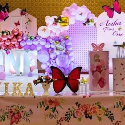 Butterfly Wonderland Birthday Decor