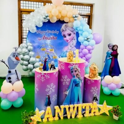 Frozen Fantasy Theme Ring Decor
