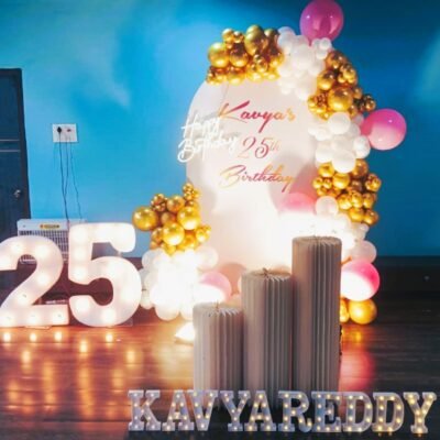 Modern Milestone Birthday Decoration