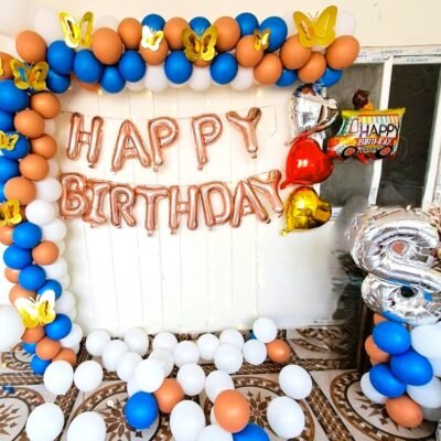 Radiant Ice Cream Truck Balloon Decor