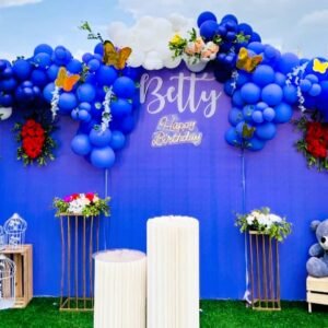 Royal Blue Delight Party Decor