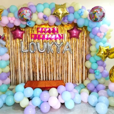 Unicorn Charm Balloon Decoration