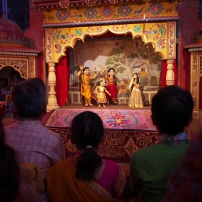 Puppet show for events by party square