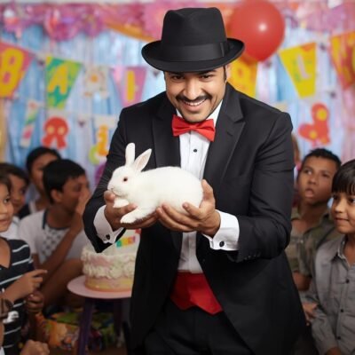 magician by party square