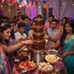 chocolate fountain stall for parties by party square