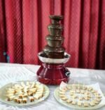 chocolate fountain stall for events by party square