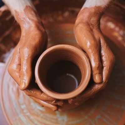 pottery artist for birthday party by partysquare.in