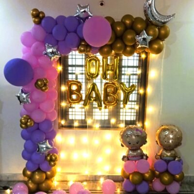 Baby Dreams Oh Baby Balloon Decoration