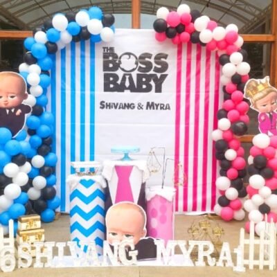 Boss Baby Royal Party Theme Decoration