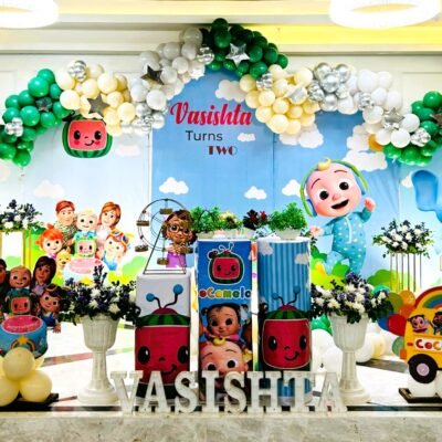 Cocomelon Wonderland 2nd Birthday Decor