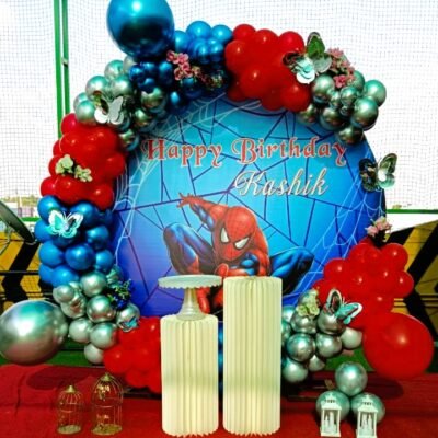 Amazing Spider Man Birthday Ring Decor