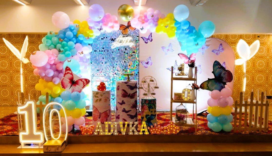 Silver Sequin Pastel Butterfly Theme Decor Silver Sequin Pastel Butterfly Theme Decor