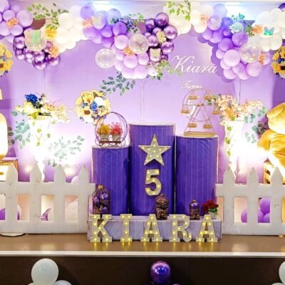 Prestige Lavender Theme Birthday Decor