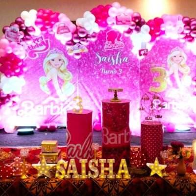 Barbie Dream Couture Theme Birthday Decor
