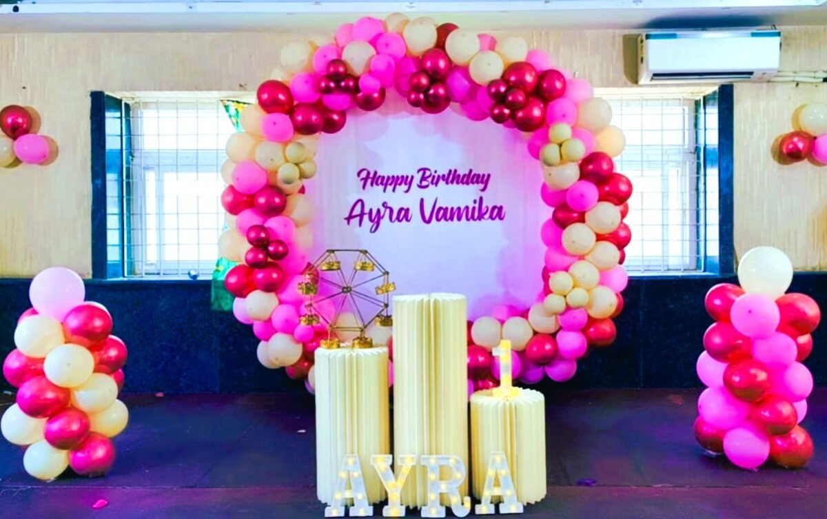 Rose Blush Birthday Ring Decor