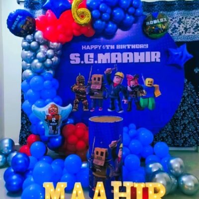 Little Gamer Roblox Birthday Ring Decor